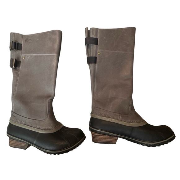 NEW SOREL SLIMPACK TALL II EQUESTRIAN Riding Rain Boot Women, Sz - Picture 2 of 13